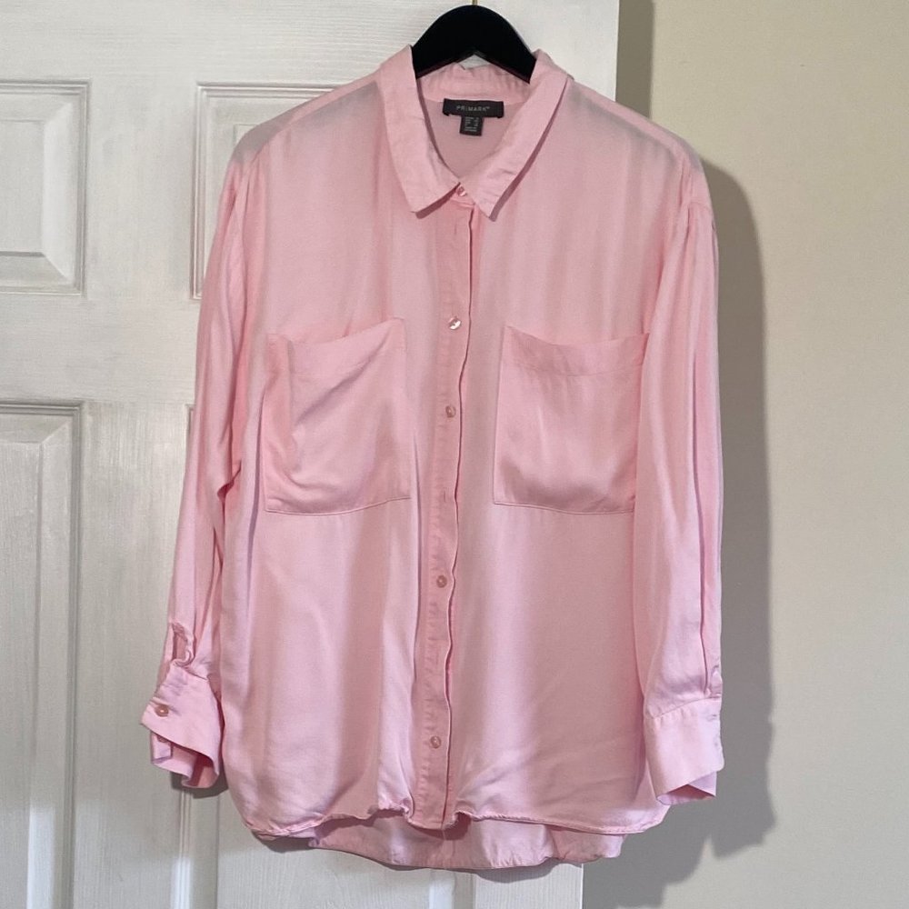 Pink Oversized Shirt